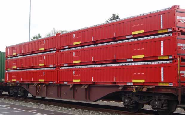Neuer Triple 30-Fuß-Container für Schwergüter