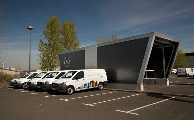 Neues Parkplatzkonzept am Amazon-Standort Bochum 