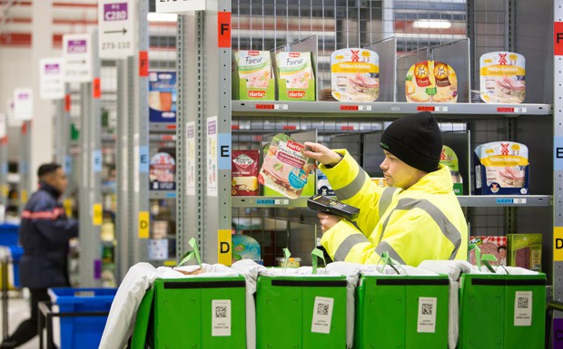 Amazon startet Lebensmittel-Versand