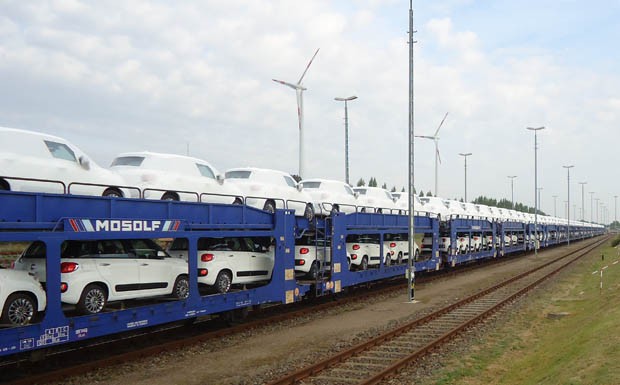 Mosolf Automotive Railway erweitert Kapazität