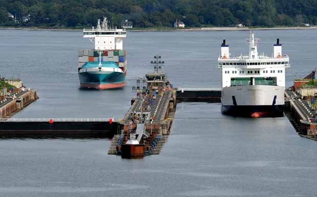 Hamburger CDU unternimmt Vorstoß zur Sanierung des Nord-Ostsee-Kanals 