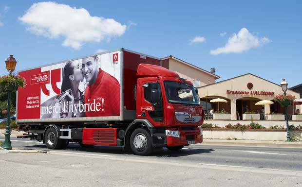 Norbert Dentressangle fährt Hybrid-LKW von Renault