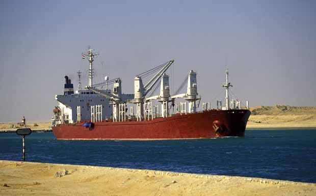 Suezkanal verzeichnete 2013 vier Prozent weniger Verkehr 