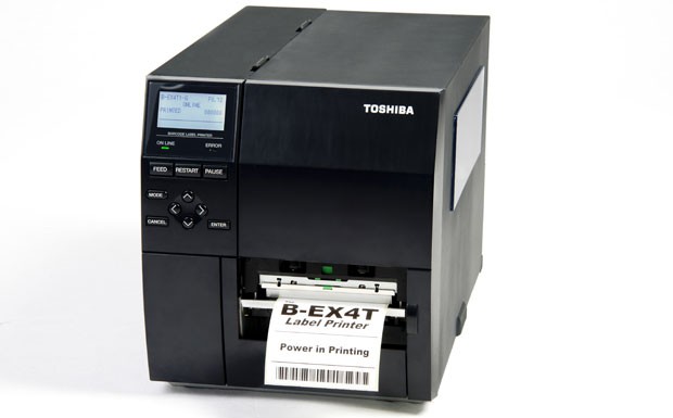 Toshiba-Etikettendrucker braucht weniger Strom