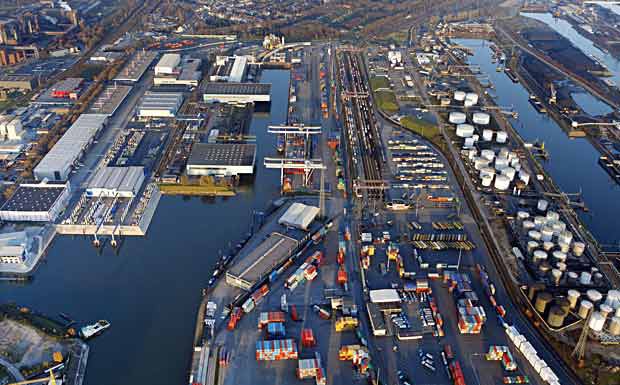 Duisburger Hafen mit deutlichem Umschlagsplus
