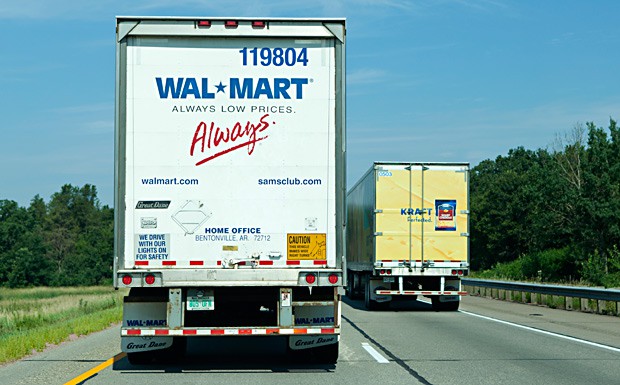 Wal-Mart senkt Transportkosten 