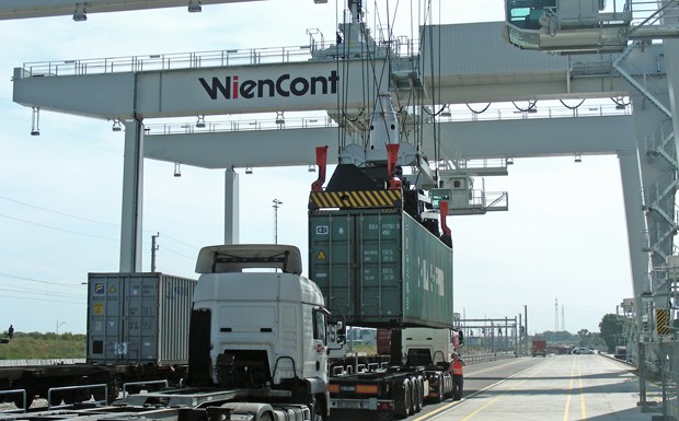 Wiener Hafen: Wiencont vereinfacht Lkw-Abfertigung