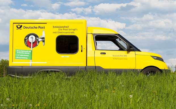 Post fährt in Nordhessen künftig auch mit Elektro-Transportern
