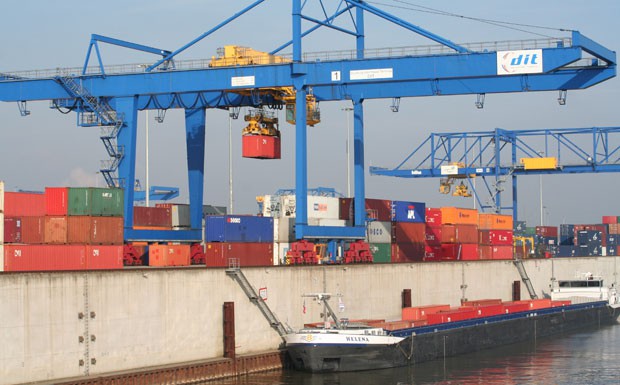 Duisport steigert Containerumschlag