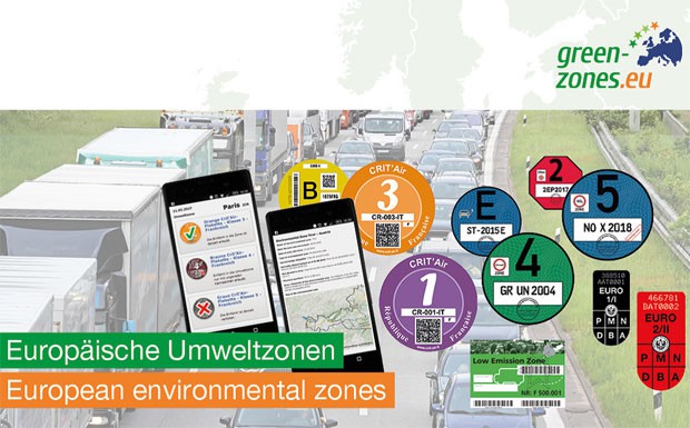 Neue Umweltzonen-App von Green-Zones