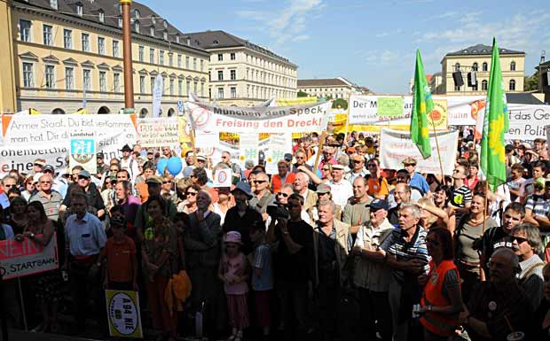 Weiter Protest gegen Münchner Flughafen-Ausbau