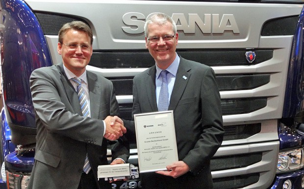 Scania wird BWVL-Fördermitglied