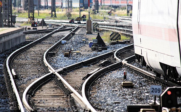 Am Rande: Güterzug auf Irrfahrt im Frankfurter Hauptbahnhof