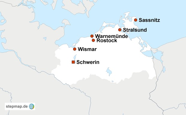 Exporte aus Mecklenburg-Vorpommern schrumpfen