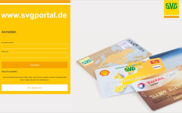 SVG stellt neues Onlineportal für Tankkartenkunden vor