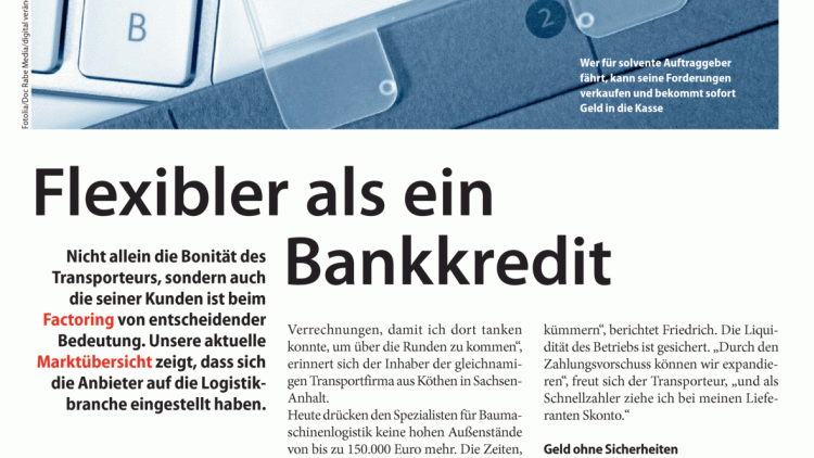 Flexibler als ein Bankkredit
