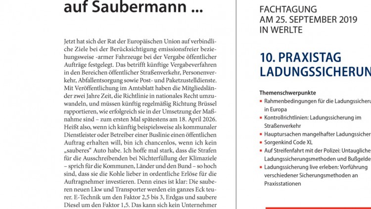 Der EU-Rat macht auf Saubermann ...