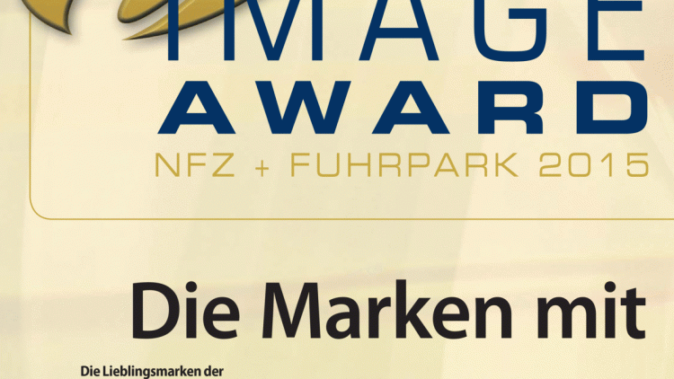 Image Award Nfz + Fuhrpark 2015: Die Marken mit dem besten Image