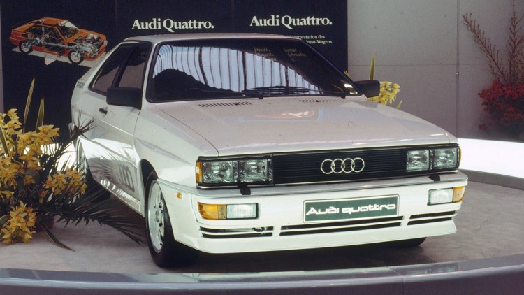 40 Jahre Audi quattro: Zweiter und doch Erster