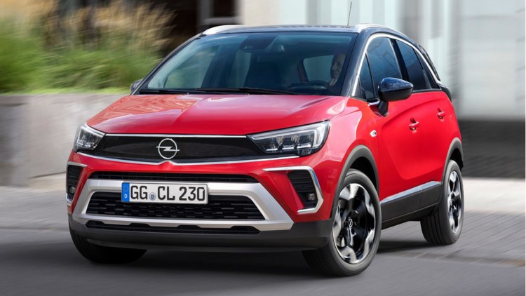 Opel Crossland: Mit neuem Markengesicht in die zweite Lebenshälfte