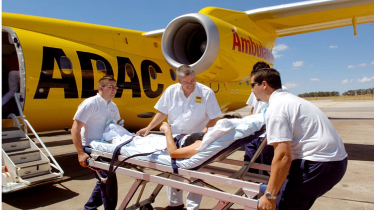 Einsatz über den Wolken: Die fliegende Ambulanz des ADAC