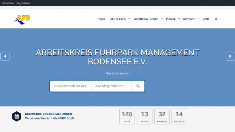 Fuhrparkmanagement: Neuer Internetauftritt für AFB