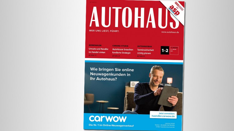 Neue Ausgabe: AUTOHAUS 1-2/2021 jetzt digital lesen