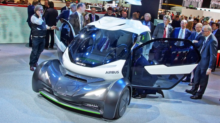 Genfer Autosalon: Flugauto "Pop.up" von Airbus