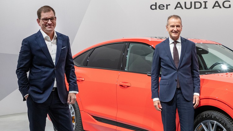 VW-Chef Diess: "Audi muss aufholen"