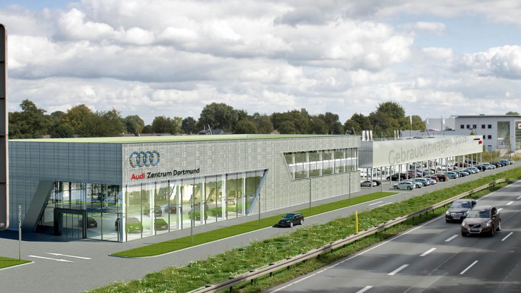 Spatenstich: Hülpert baut neues Audi-Zentrum Dortmund