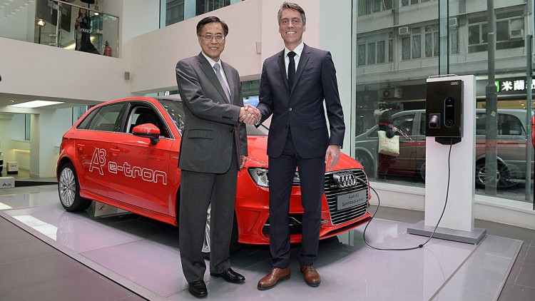 Mobilitätsservice: "Audi at home" jetzt auch in Hongkong