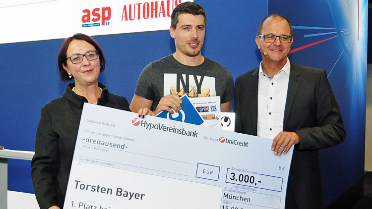 Siegerehrung: Torsten Bayer ist Auto Service Meister 2016
