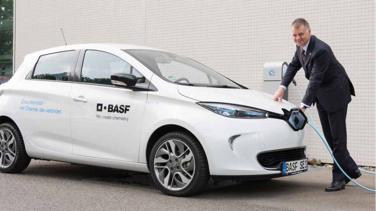 Elektrofahrzeuge: BASF baut Flotte und Ladeinfrastruktur aus