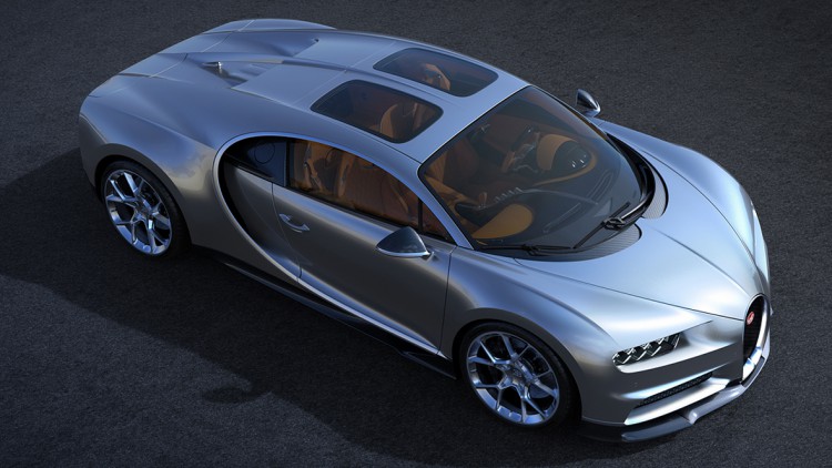 Bugatti Chiron mit Glasdach: Schöne Aussichten