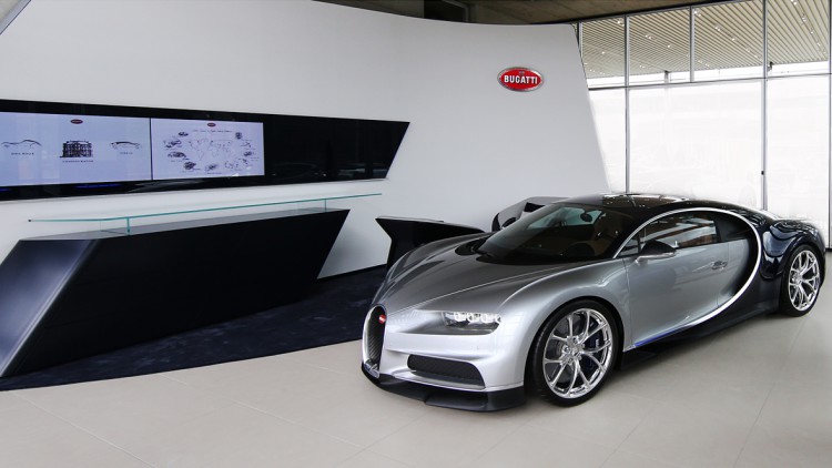 Gottfried Schultz: Neuer Bugatti-Showroom in Düsseldorf