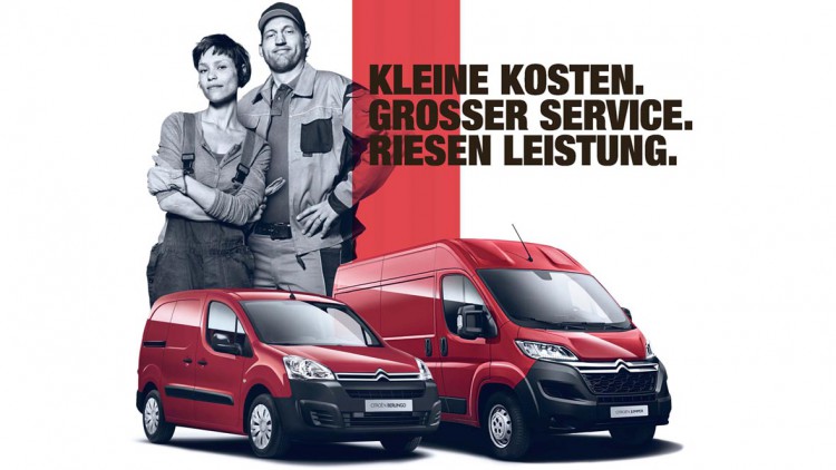 Citroën: Firmenkundenaktion mit Full-Service-Leasing