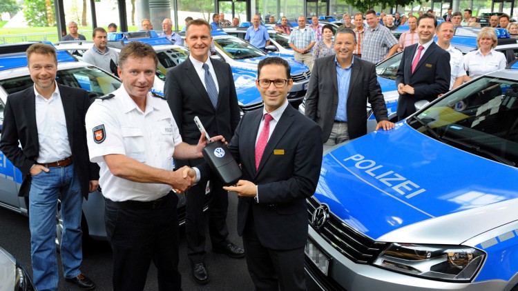 VW: 91 Passat Variant für Niedersachsens Polizei