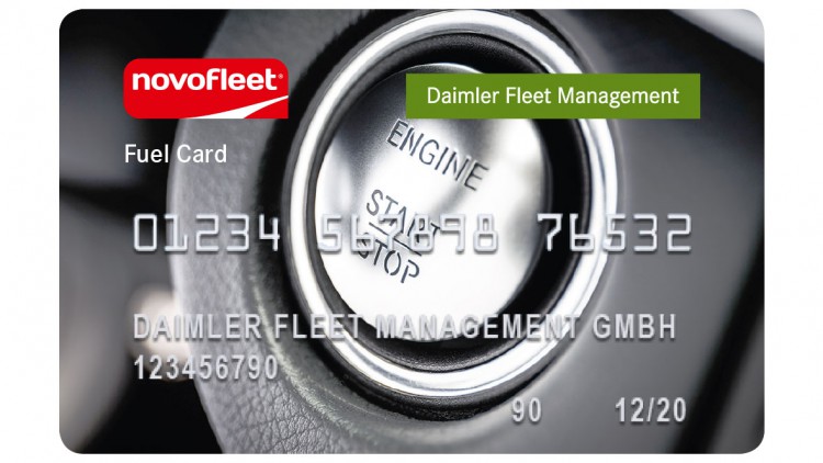 Tankkarte: Daimler Fleet Management bietet Novofleet Card