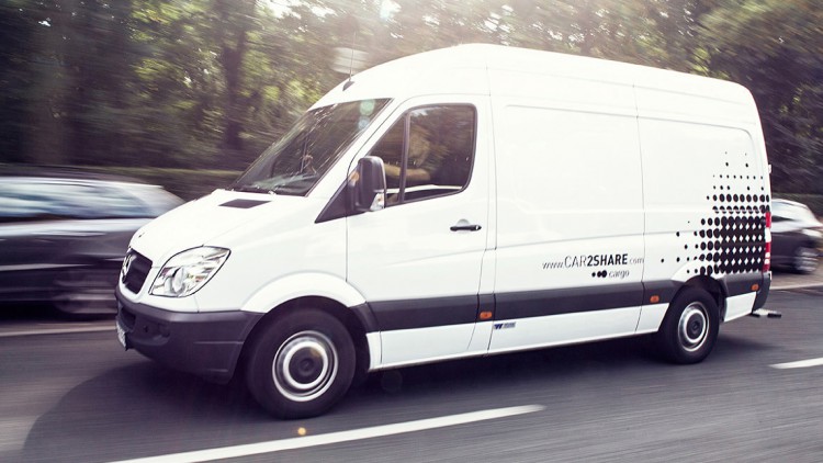Daimler-Projekt: Carsharing für den Güterverkehr