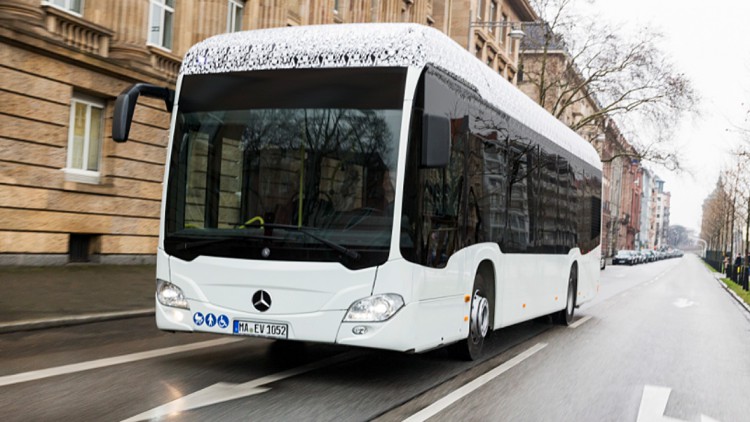 Fahrverbote: Daimler kündigt E-Bus Citaro E-Cell an 
