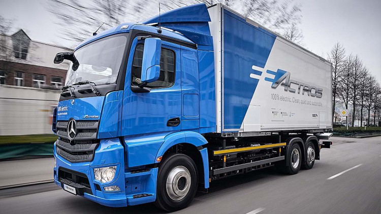 Daimler: Elektro-Lastwagen sollen 2021 starten