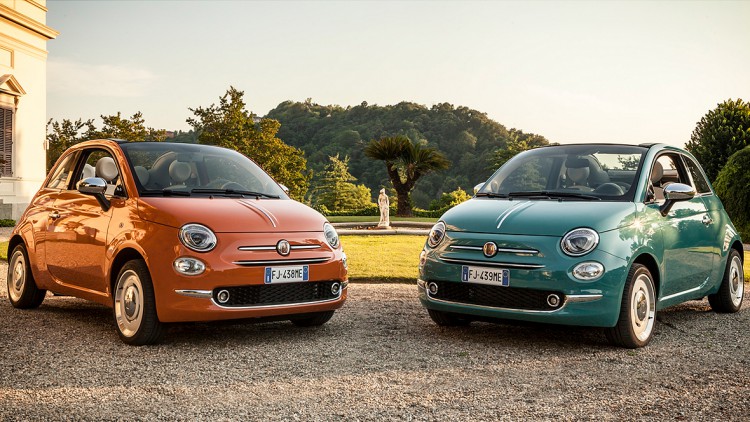 Fiat 500: Sondermodell zum runden Geburtstag