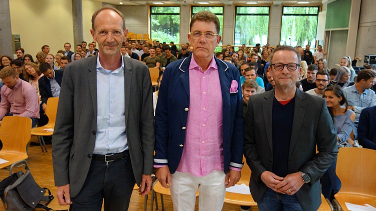 Wilfried Wilhelm Anclam an der HfWU: Spitzen-Event für Studenten