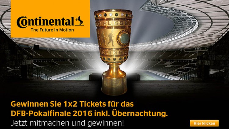 Gewinnspiel: Karten fürs DFB-Pokalfinale zu gewinnen