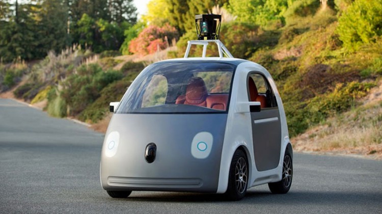 Kein Versteckspiel mehr: Basierten die Google-Versuche für selbstfahrende Autos bisher zum Beispiel auf dem Toyota Prius, werkelt der Konzern jetzt an einem smarten E-Zweisitzer.
