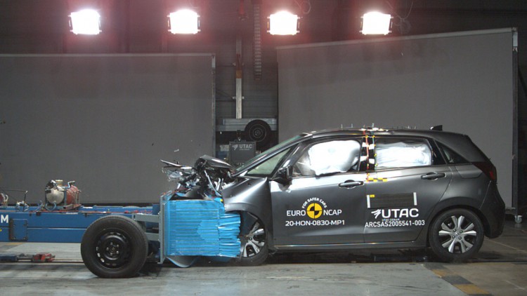 EuroNCAP-Crashtest: Vier Mal fünf Sterne