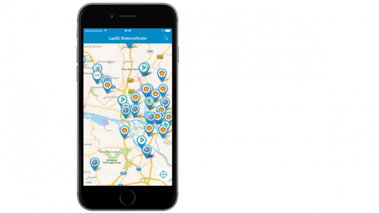 Dienstleister: LapID stellt Stationsfinder App vor