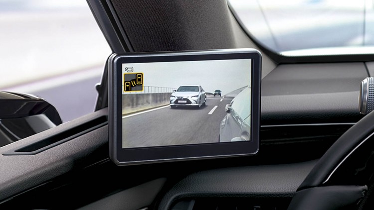 Lexus ES 300 h: Kameras statt Außenspiegel