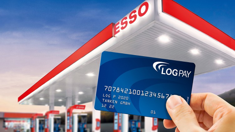 Kooperation: Esso-Tankstellen akzeptieren Logpay-Card