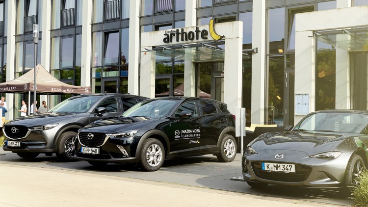 Pilotprojekt: Mazda testet Corporate Carsharing